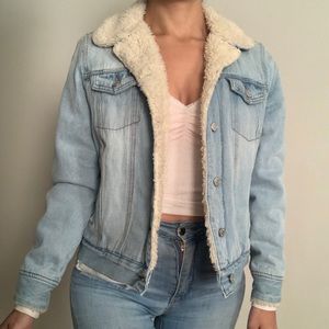 Denim Wool Jacket